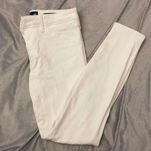 White Hollister Jeggings